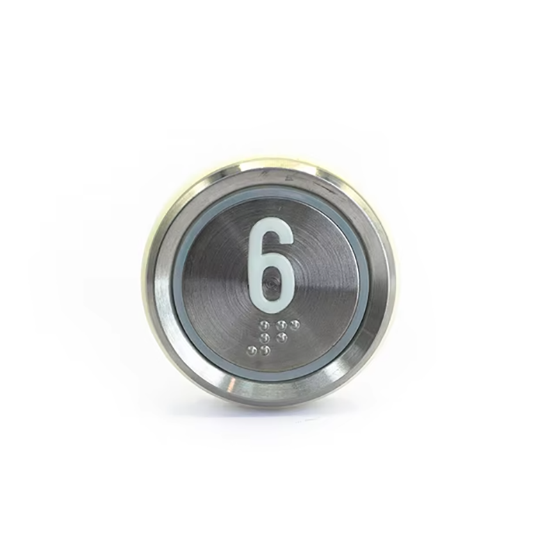 VTSP356 Детали лифта_Кнопка лифта_Кнопка лифта со шрифтом Брайля